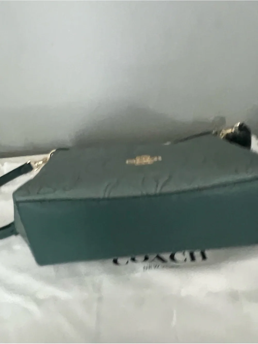 Coach Laurel Shoulder Bag In Blocked Signature Leather